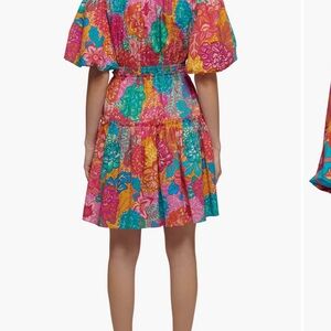 Derek Lam Multicolor Floral Mini Dress